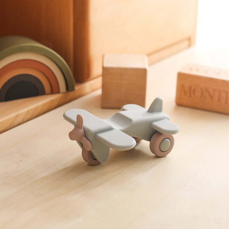 Baby Silicone Teether Cartoon Car