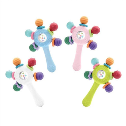 Sensory Baby Teether Rattle Hand Grip