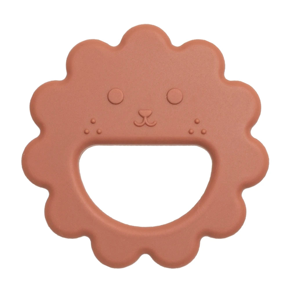 Cartoon Leaf Baby Silicone Teether