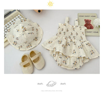 Baby Bodysuits Floral Girls
