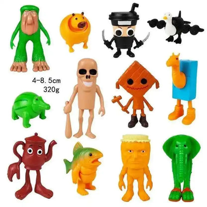 Italian Brainrot Tung Sahur Figure Toy