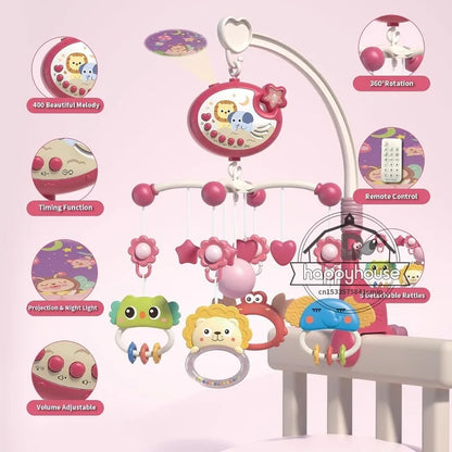 Musical Baby Crib