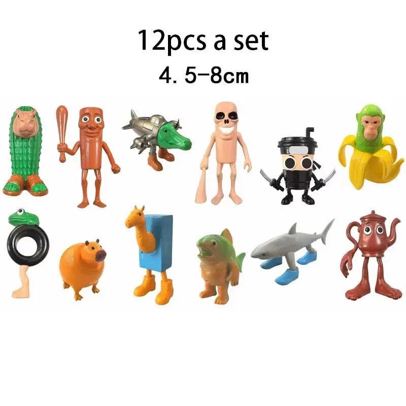 Italian Brainrot Tung Sahur Figure Toy