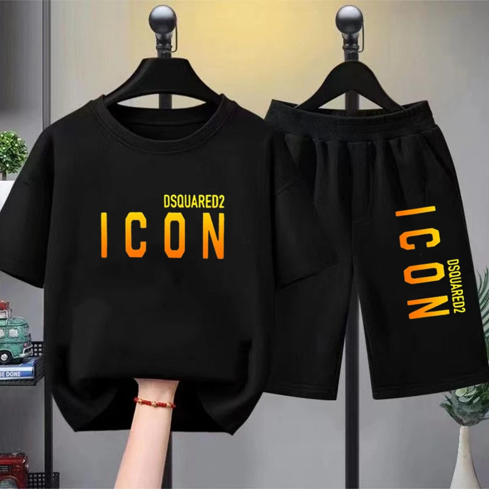 Brand letter printing Kids T-shirt