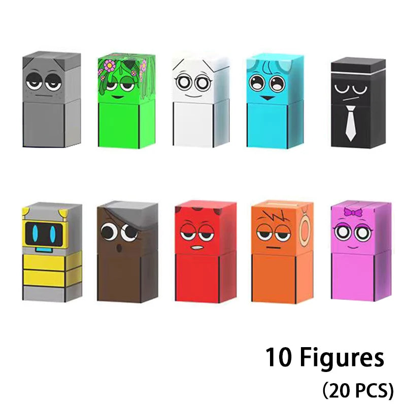 Magnetic Building Block Sprunki