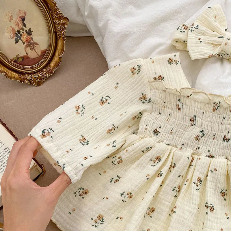 Baby Bodysuits Floral Girls