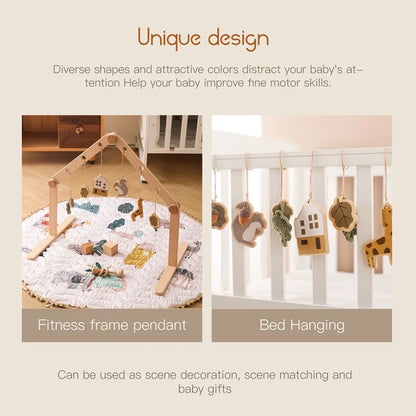 Wooden Mobile Crib