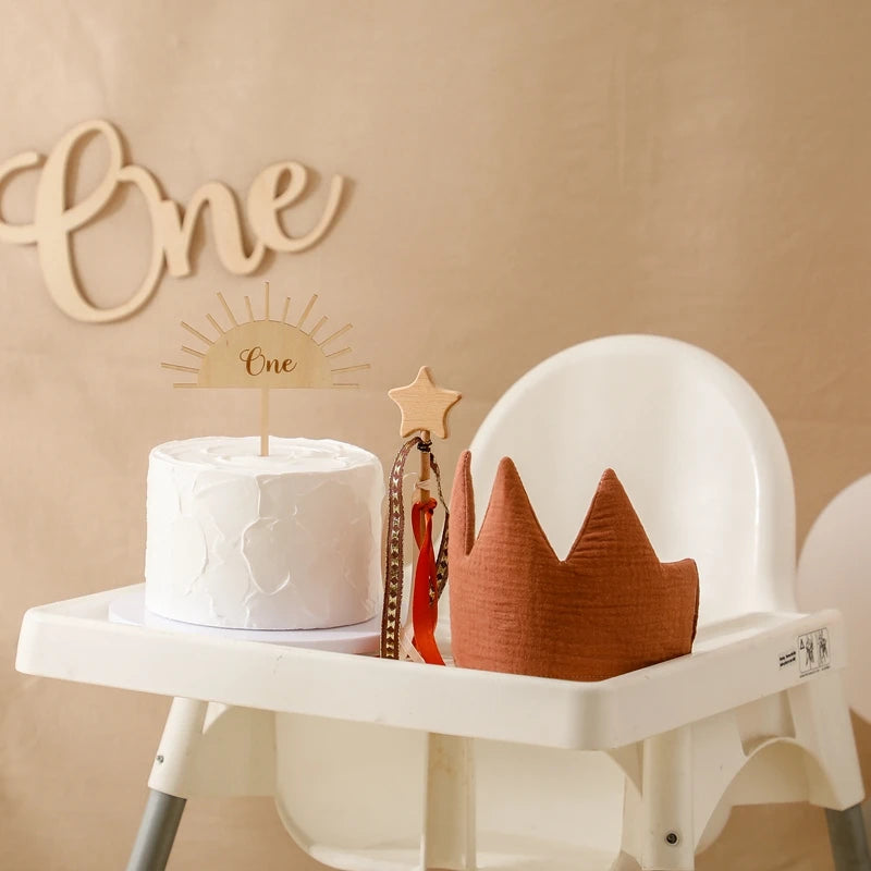 Baby Birthday Hat Set