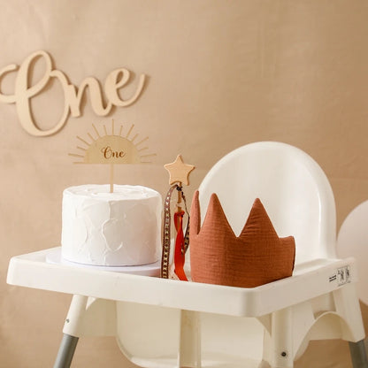 Baby Birthday Hat Set