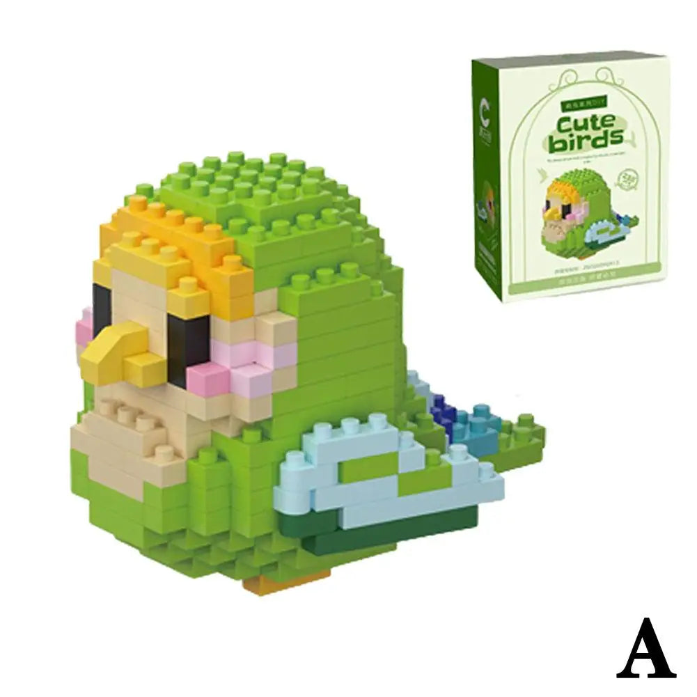 Parrot Bird Micro Building Blocks