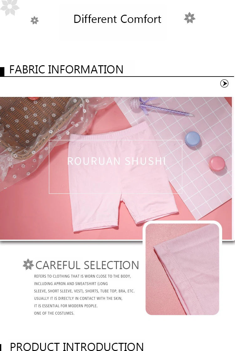 Summer Solid Color Kids Leggings