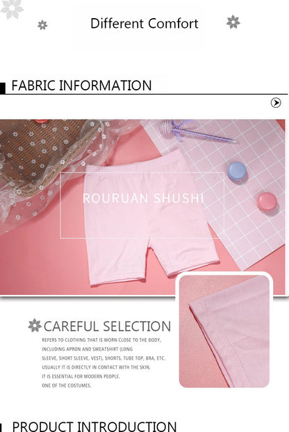 Summer Solid Color Kids Leggings