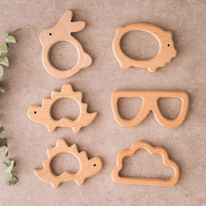 Wooden Teether Animal