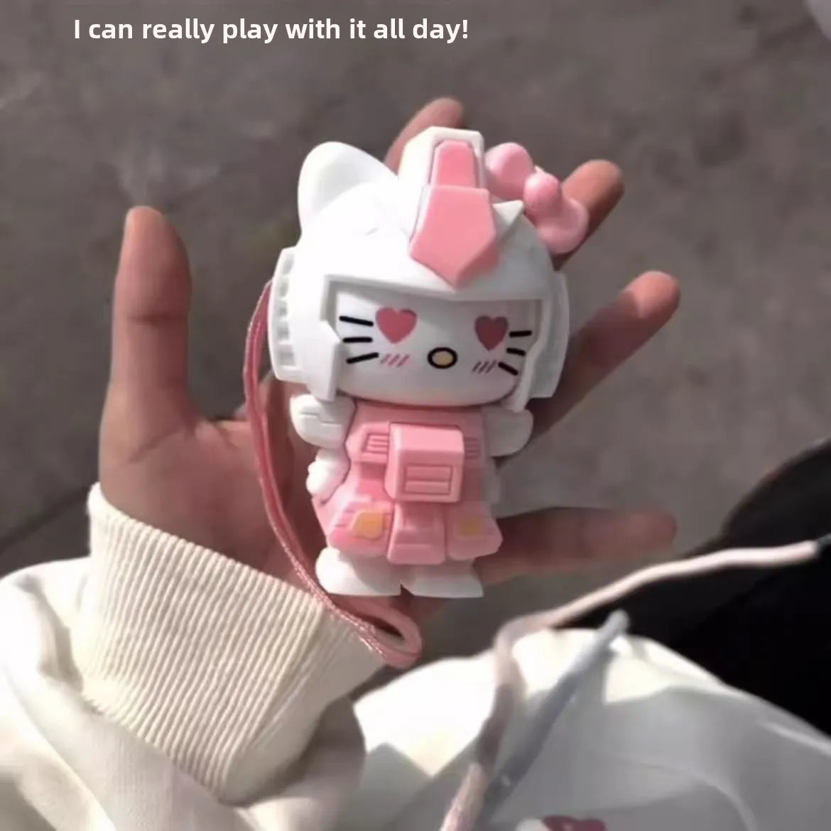 Sanrio KT Cat Face Changing Toy