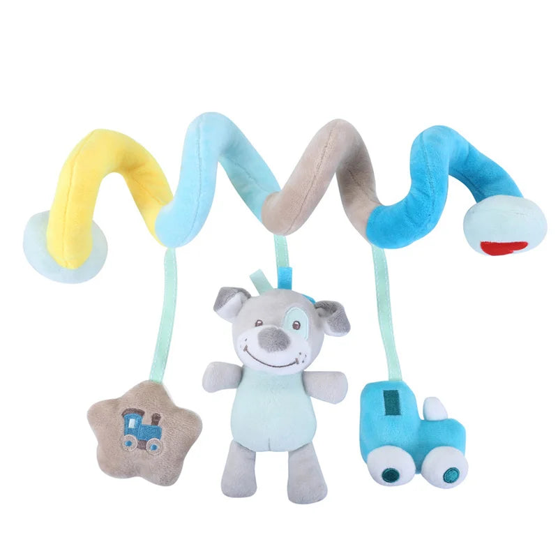 Sensory Baby Plush Rattle Toy