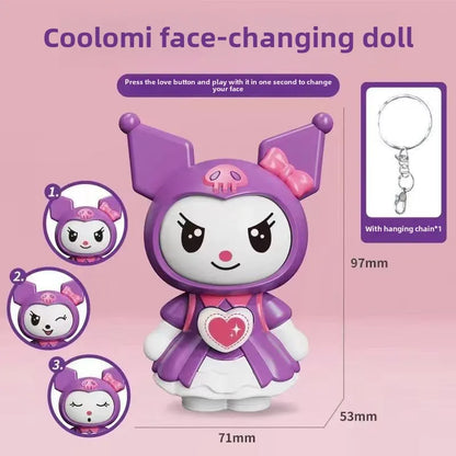 Sanrio KT Cat Face Changing Toy