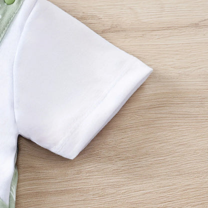 Adorable Infant Zoo Animal Print Romper