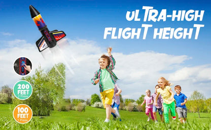 Launching Motorized Air Rocket