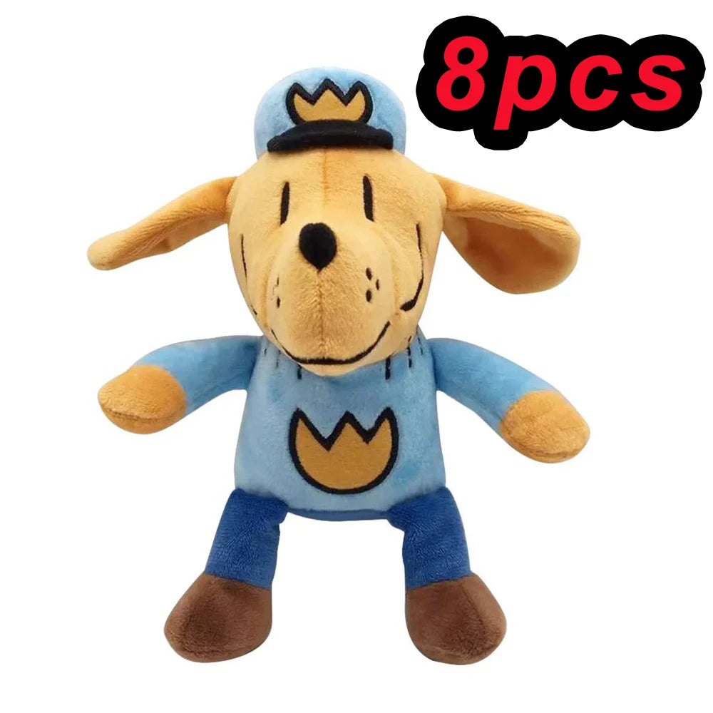 25cm Cute Dog Man Plush