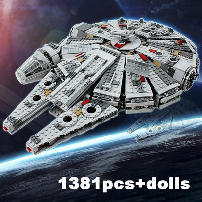 Millennium Spaceship Bricks Building Block