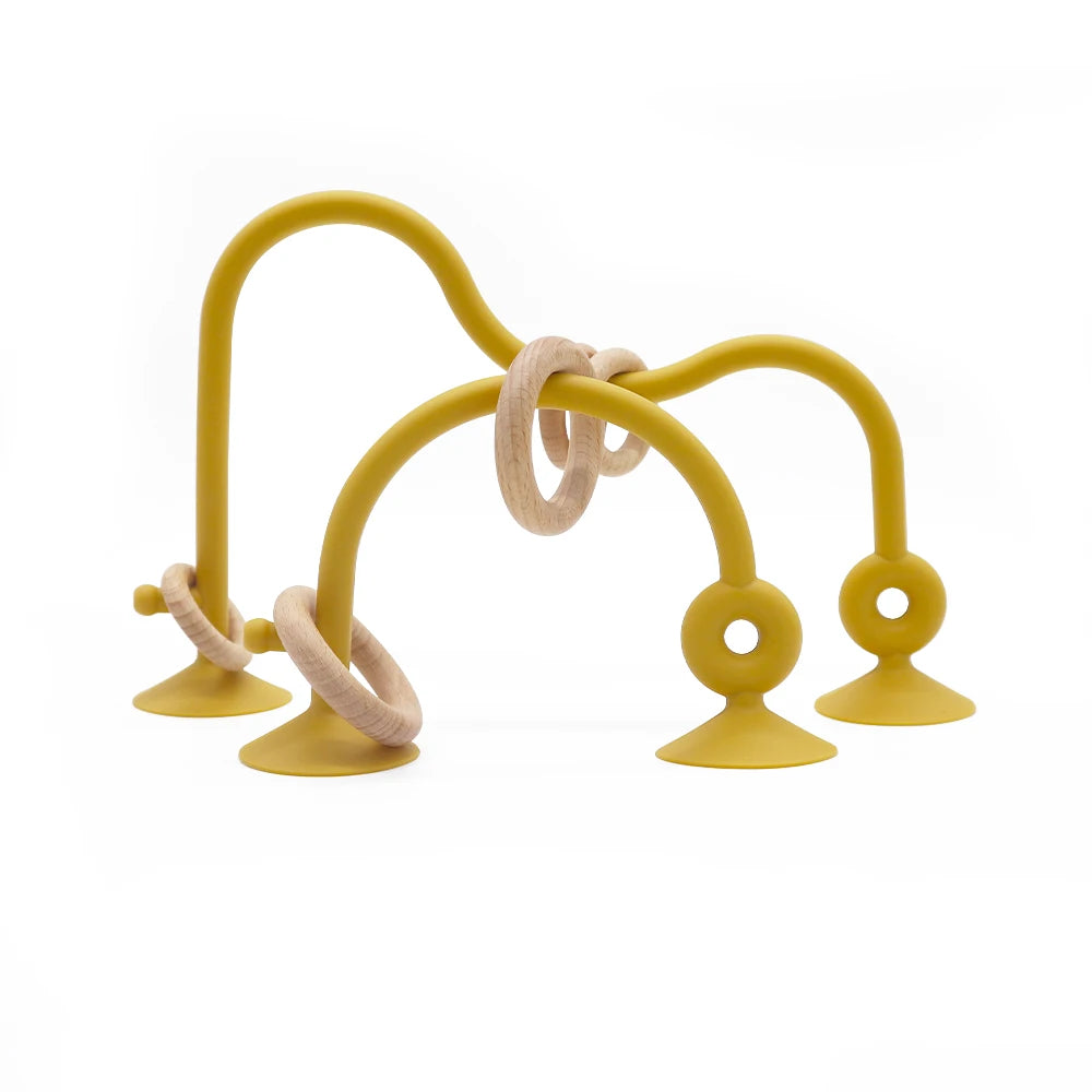 Wood Ring Soft Silicone Teether