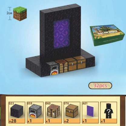 Magnetic World Building Blocks