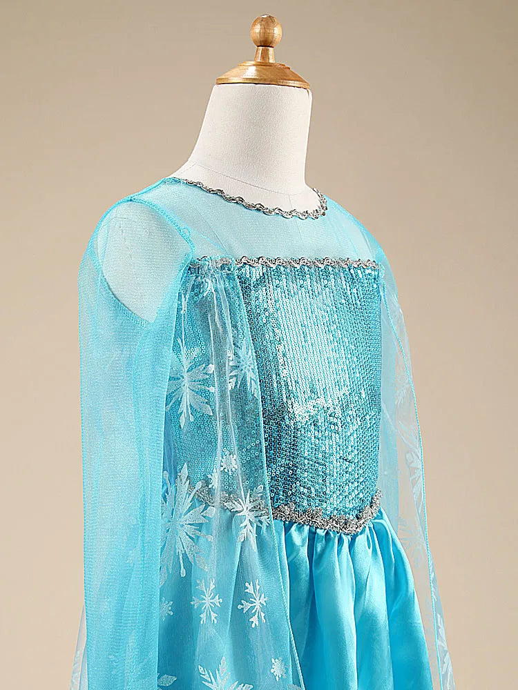Girls Snow Queen Elsa Kids Costumes