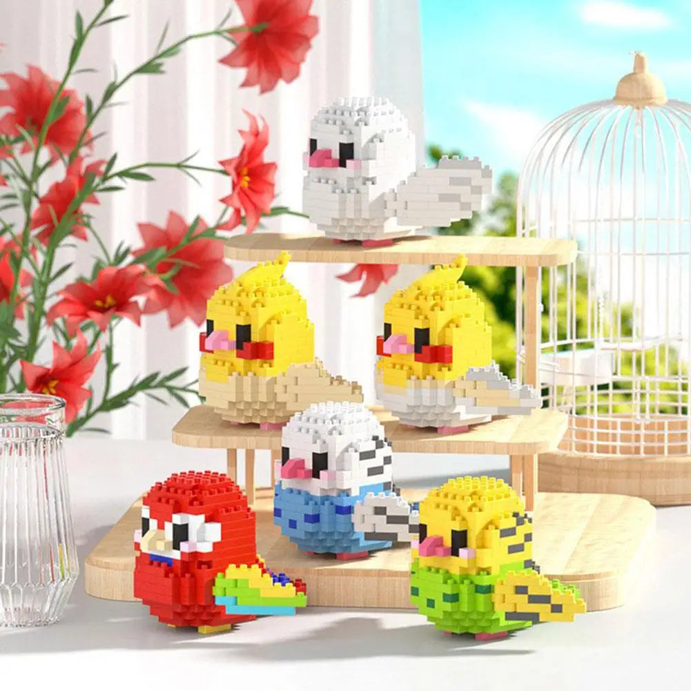 Parrot Bird Micro Building Blocks