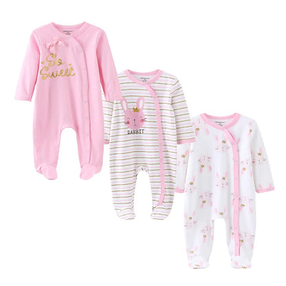 3PCS/Set Autumn Unisex Baby Rompers