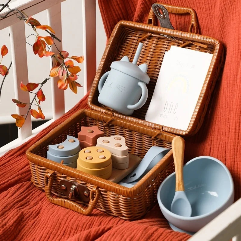 Baby Feeding Tableware Box Set