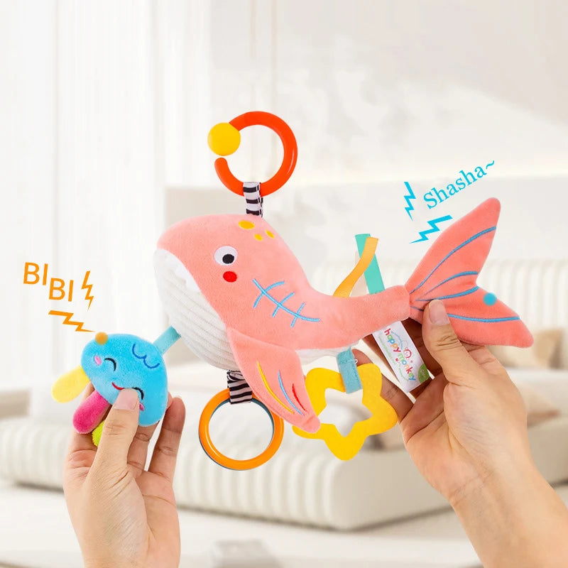 Rattles Crinkle Squeaky