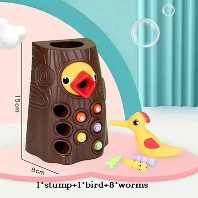 Woodpecker Magnetic Catch Worm