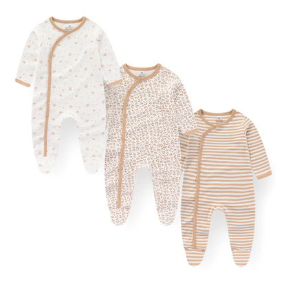 3PCS/Set Autumn Unisex Baby Rompers