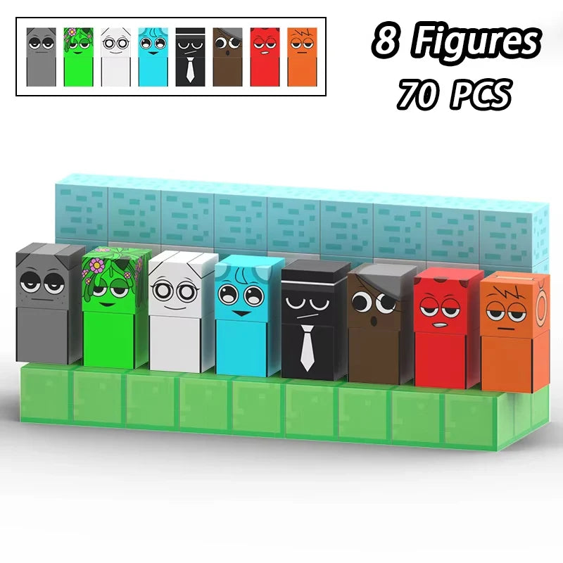 Magnetic Building Block Sprunki