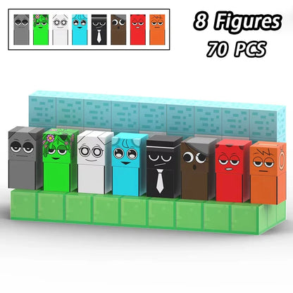 Magnetic Building Block Sprunki