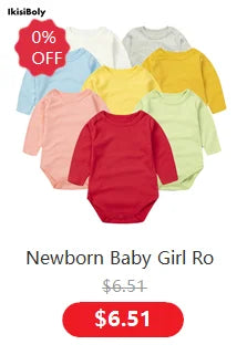 Baby Cotton Sleeveless Rompers