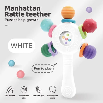 Silicone Baby Rattle Balls