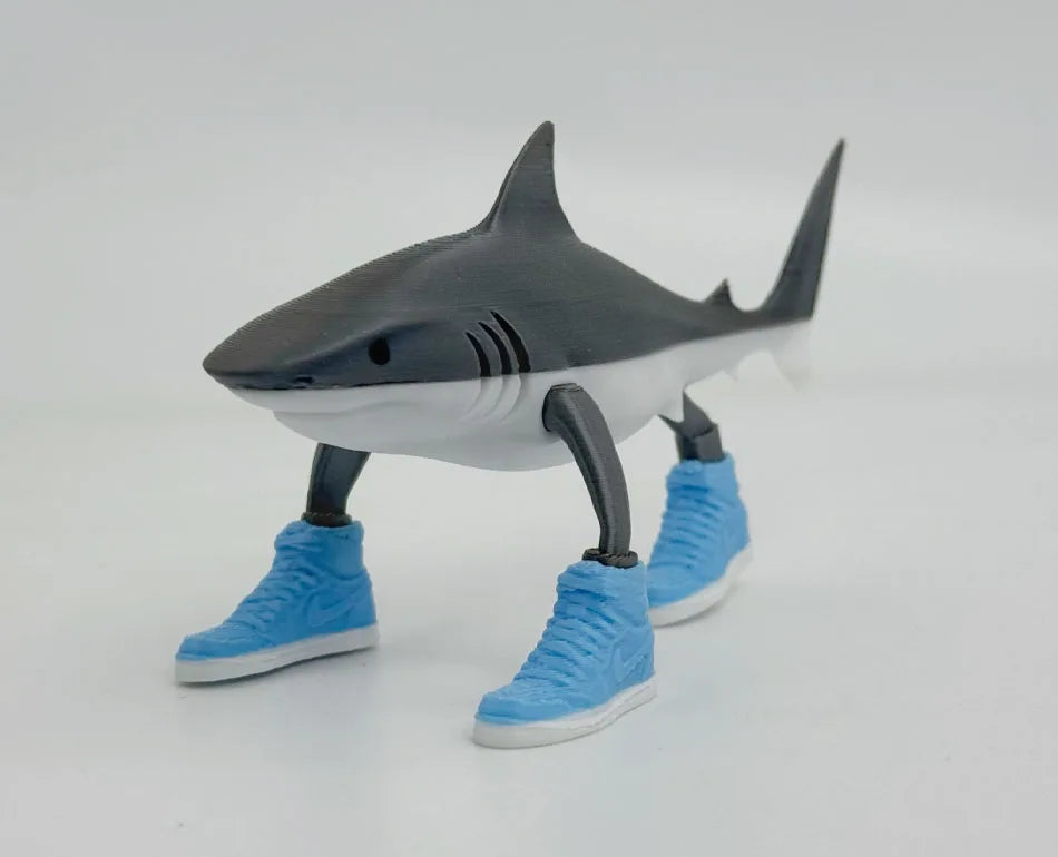 Shark Figurine Tungtungsahur Figure Funny Doll