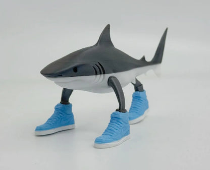 Shark Figurine Tungtungsahur Figure Funny Doll