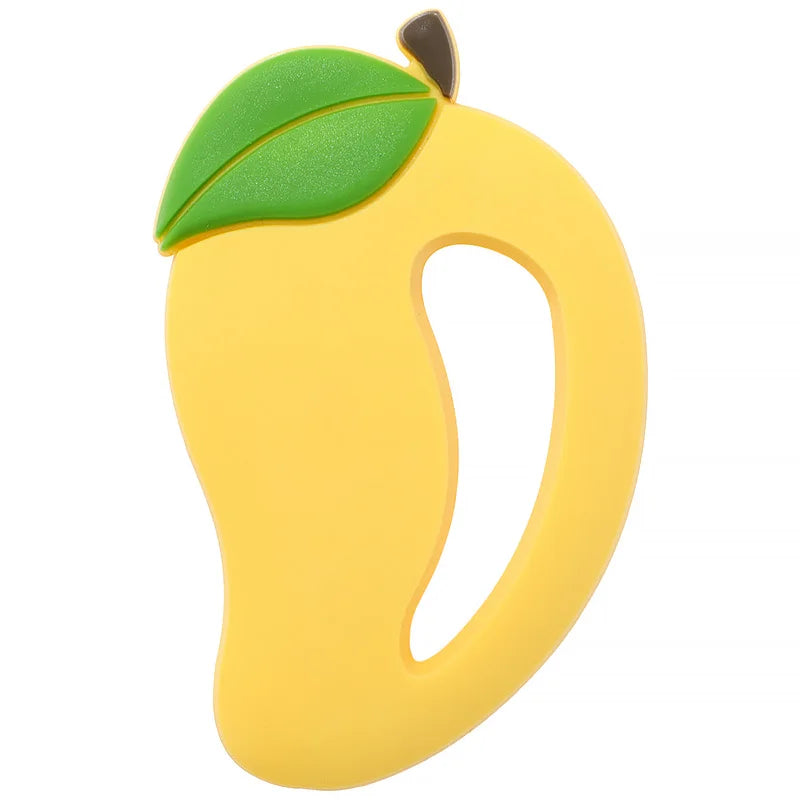 Cartoon Leaf Baby Silicone Teether