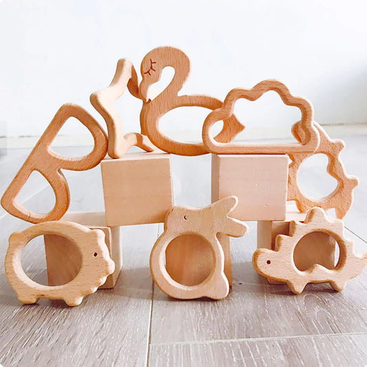 Wooden Teether Animal