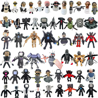 20-28cm Skibidi Toilet Plush Toy