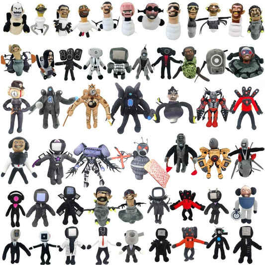 20-28cm Skibidi Toilet Plush Toy