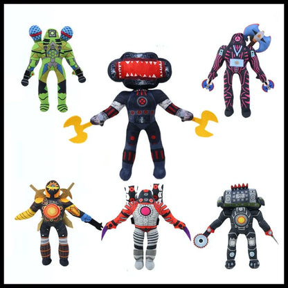 20-28cm Skibidi Toilet Plush Toy