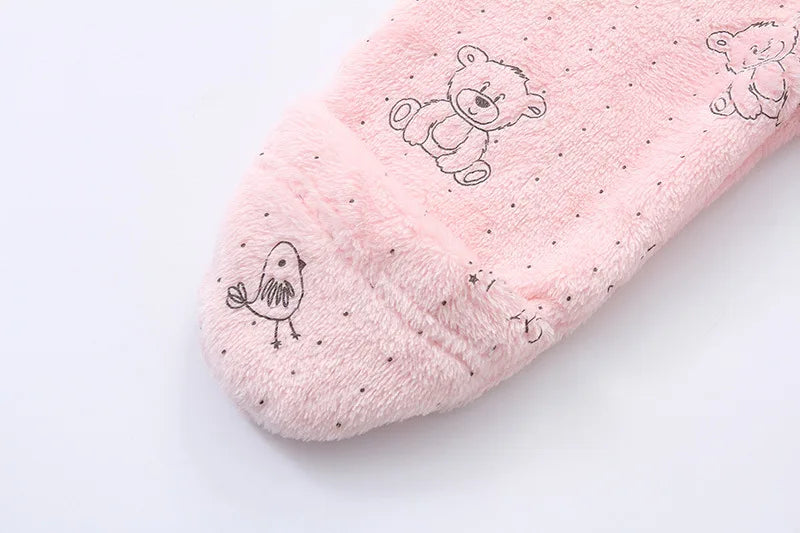 AYNIGIELL 0-12M Cartoon Newborn Bodysuit