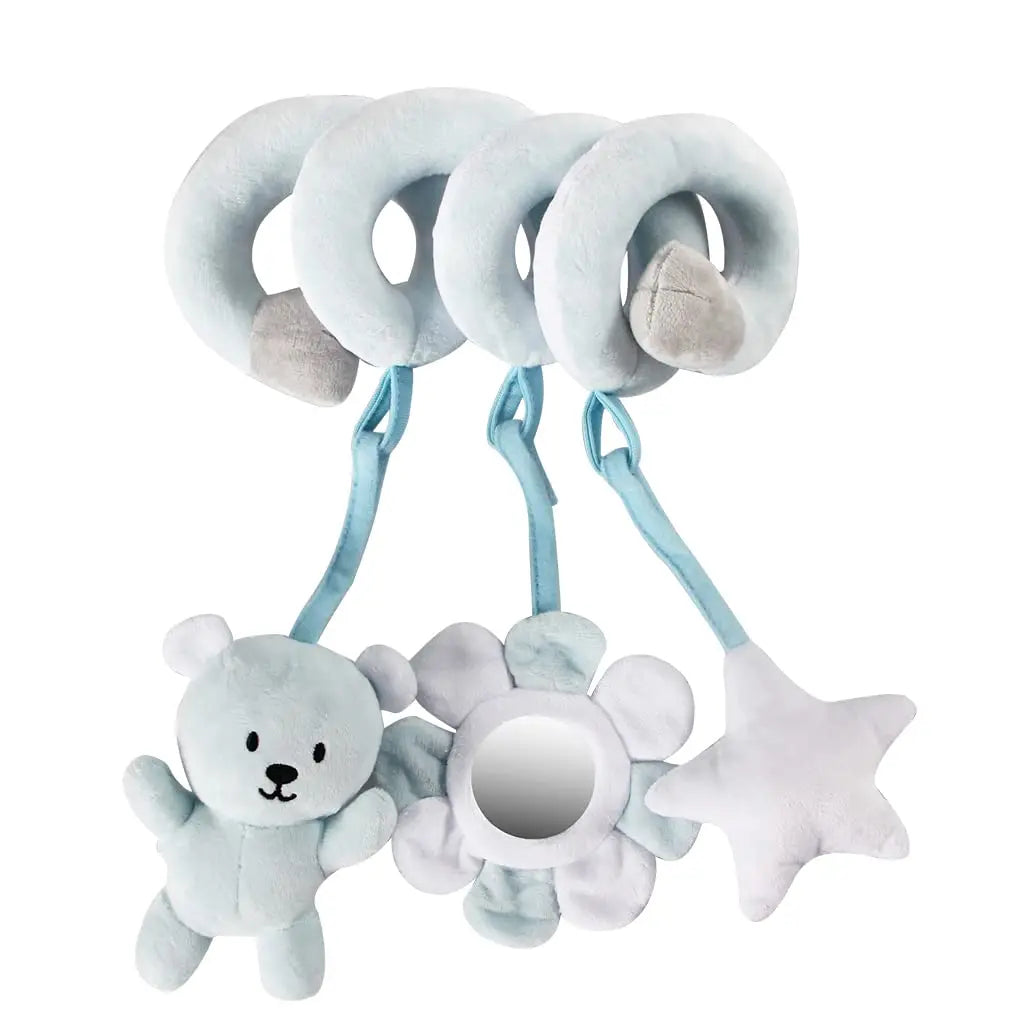 Sensory Baby Plush Rattle Toy