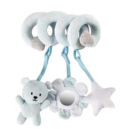 Sensory Baby Plush Rattle Toy