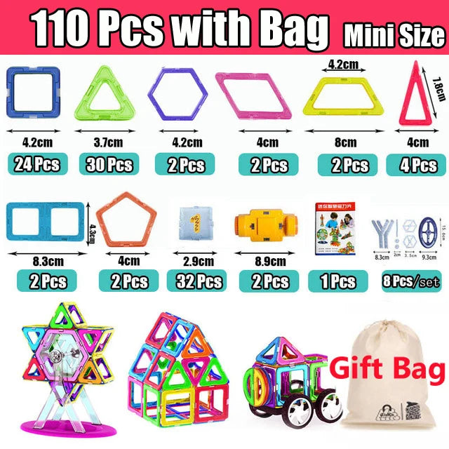 Mini Size Magnetic Constructor