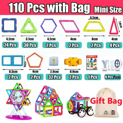 Mini Size Magnetic Constructor