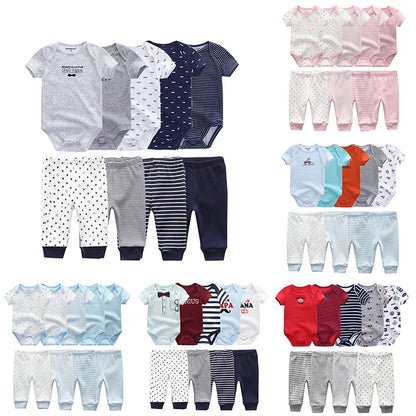 Unisex Newborn Bodysuits+Pants